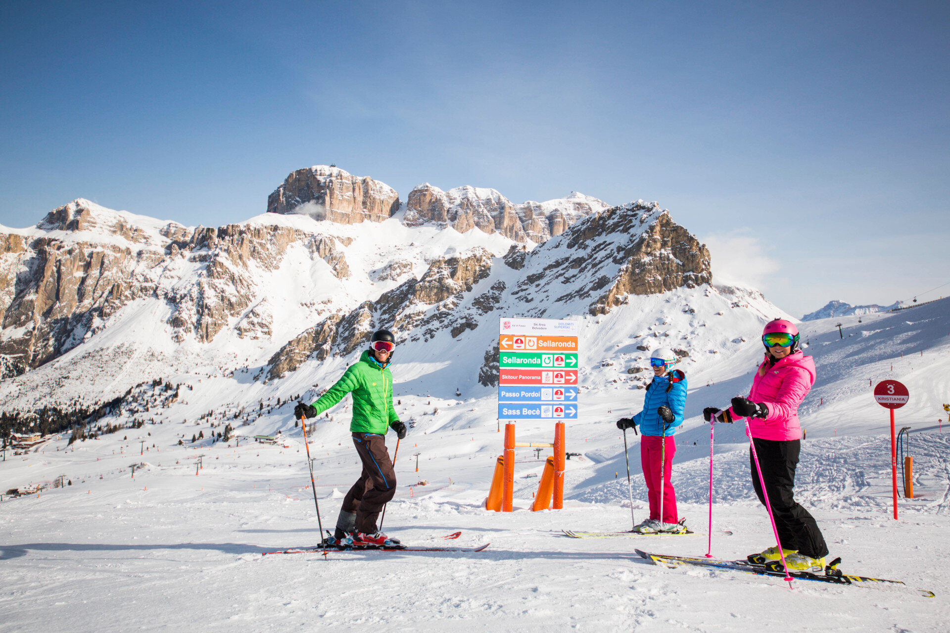 Ski area Belvedere | © Federico Modica - Archivio Immagini ApT Val di Fassa