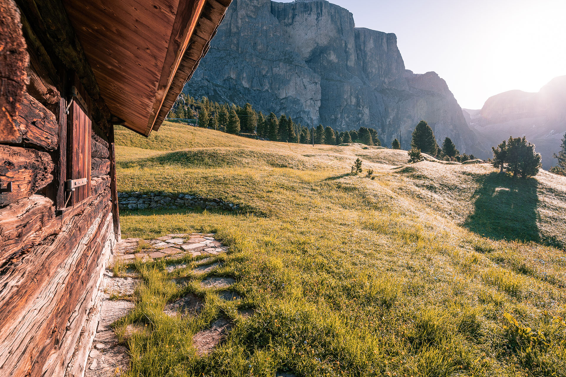 Baita tra le Dolomiti della Val di Fassa | © Archivio Immagini ApT Val di Fassa - Patricia Ramirez