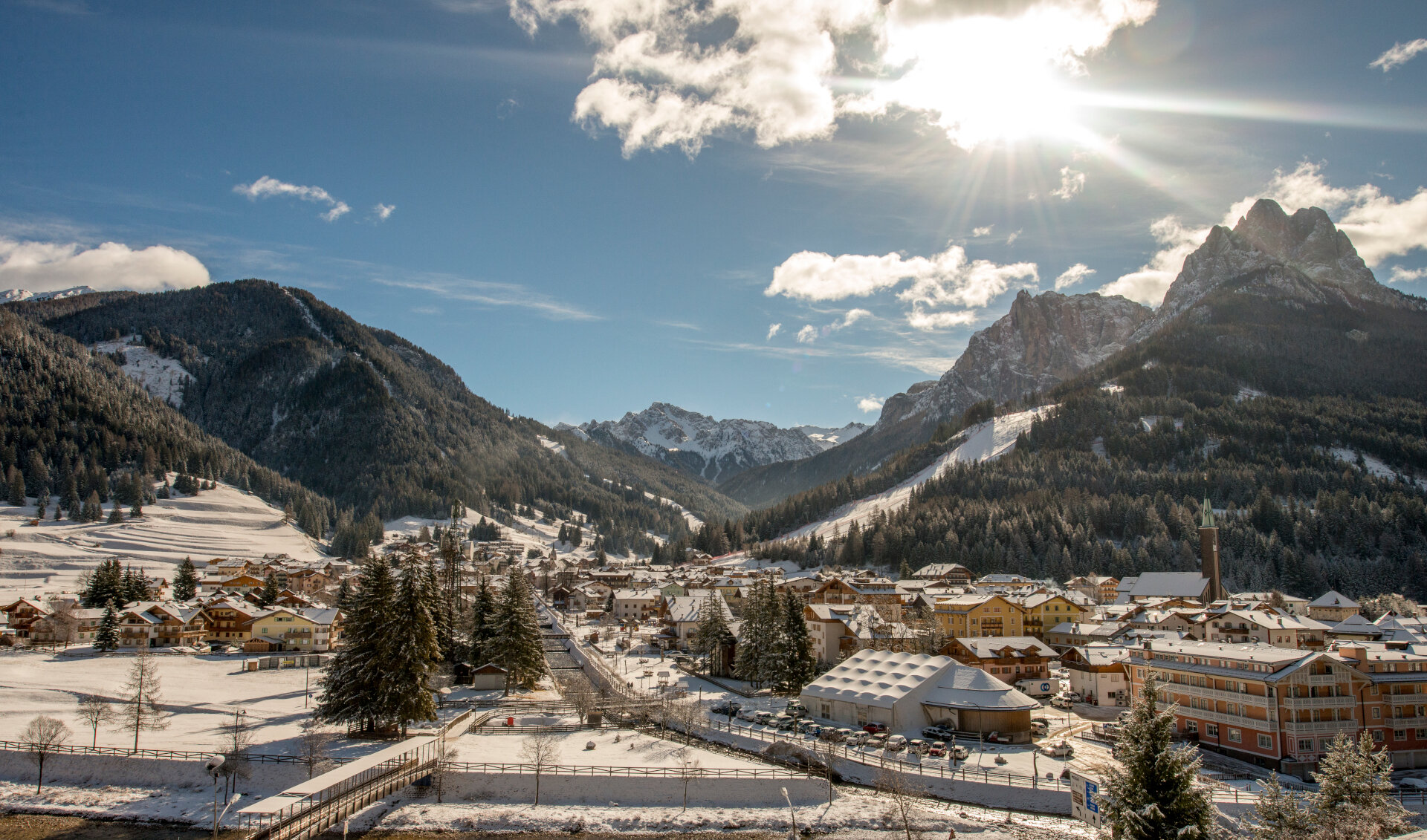 Inverno a Pozza di Fassa | © Mattia Rizzi  - Archivio Immagini ApT Val di Fassa