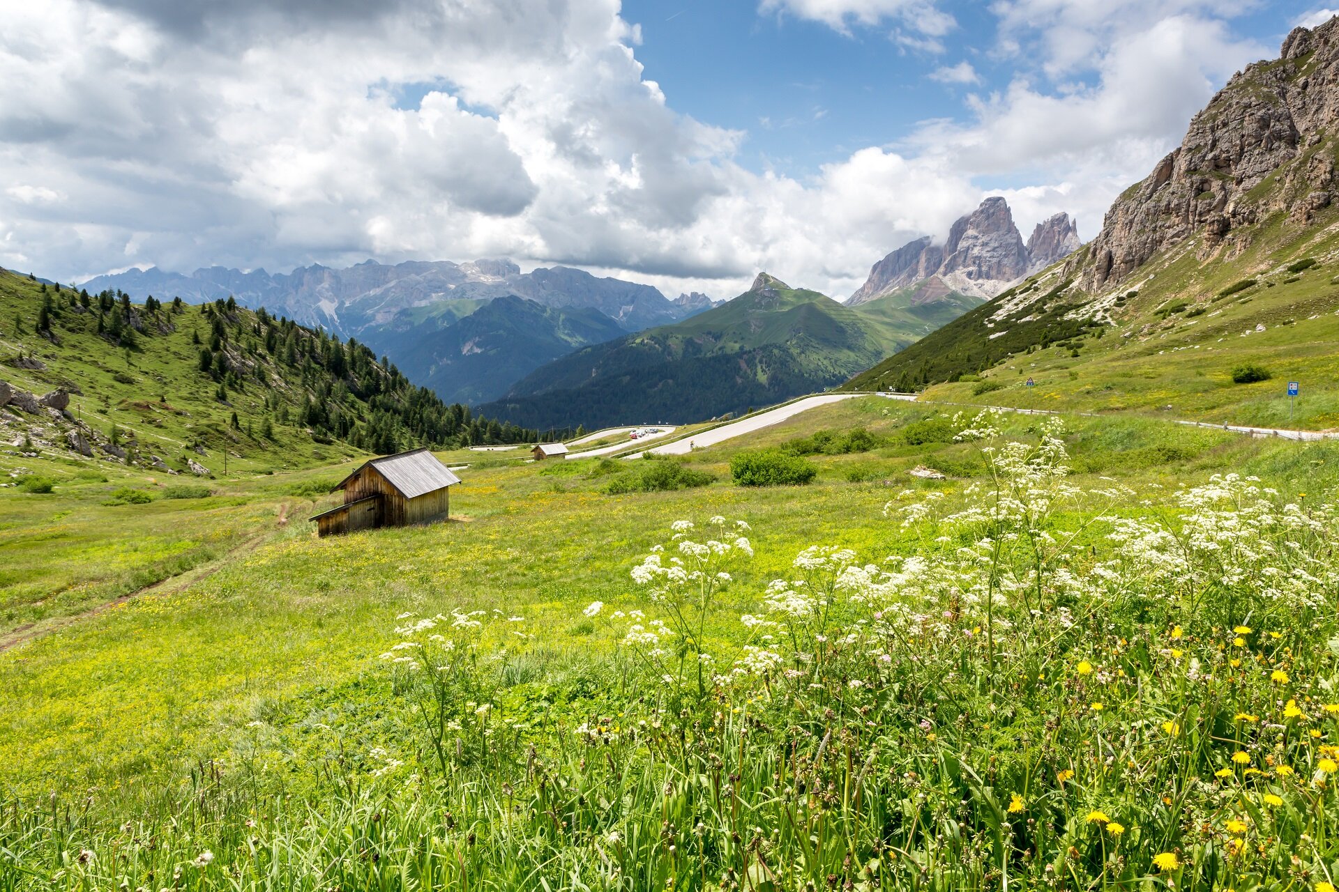 Il Passo Pordoi in Val di Fassa | © Archivio Immagini ApT Val di Fassa