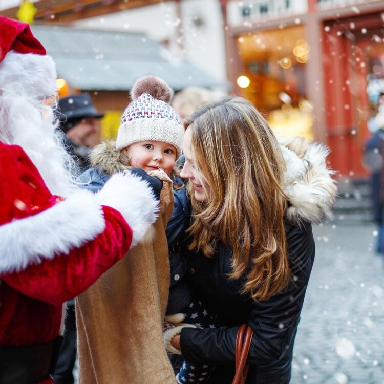 Babbo Natale mercatini