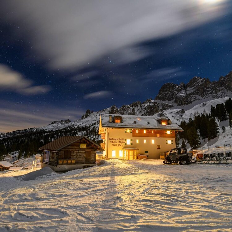 Notte in rifugio - Gardeccia- Stella Alpina