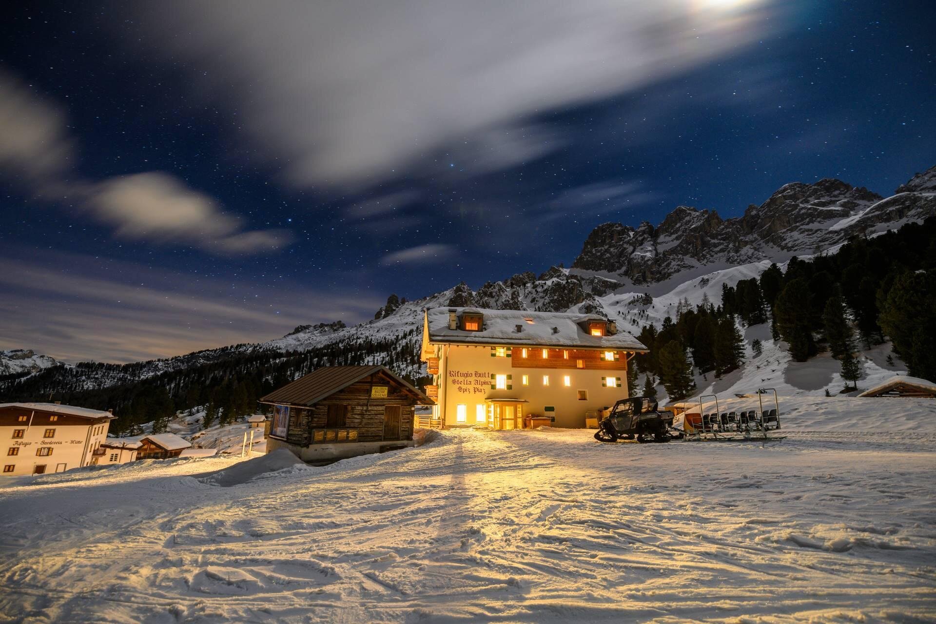 Notte in rifugio - Gardeccia- Stella Alpina