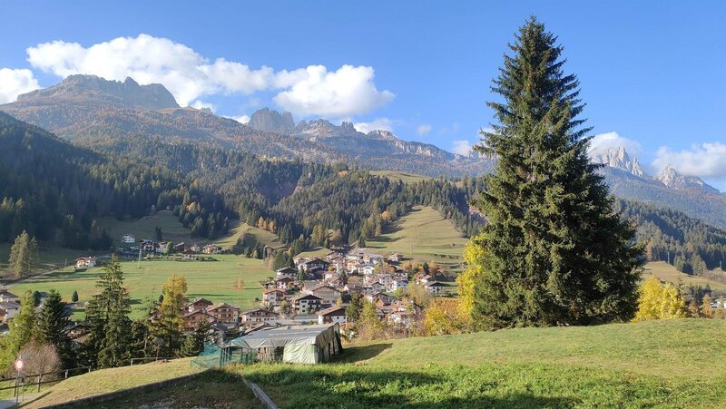 Località Barbide vista da Soraga Alta