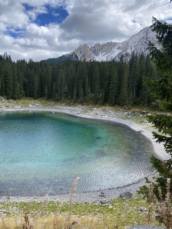 Lago di Carezza a 10 minuti a piedi