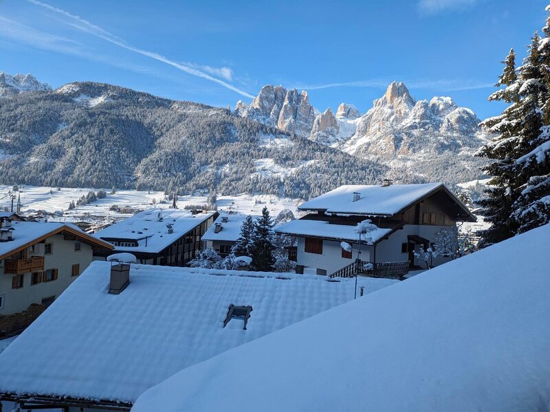 Vista dalla sala da pranzo