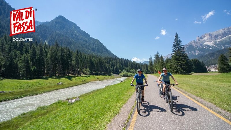 Fiemme And Fassa Dolomites Cycling Route