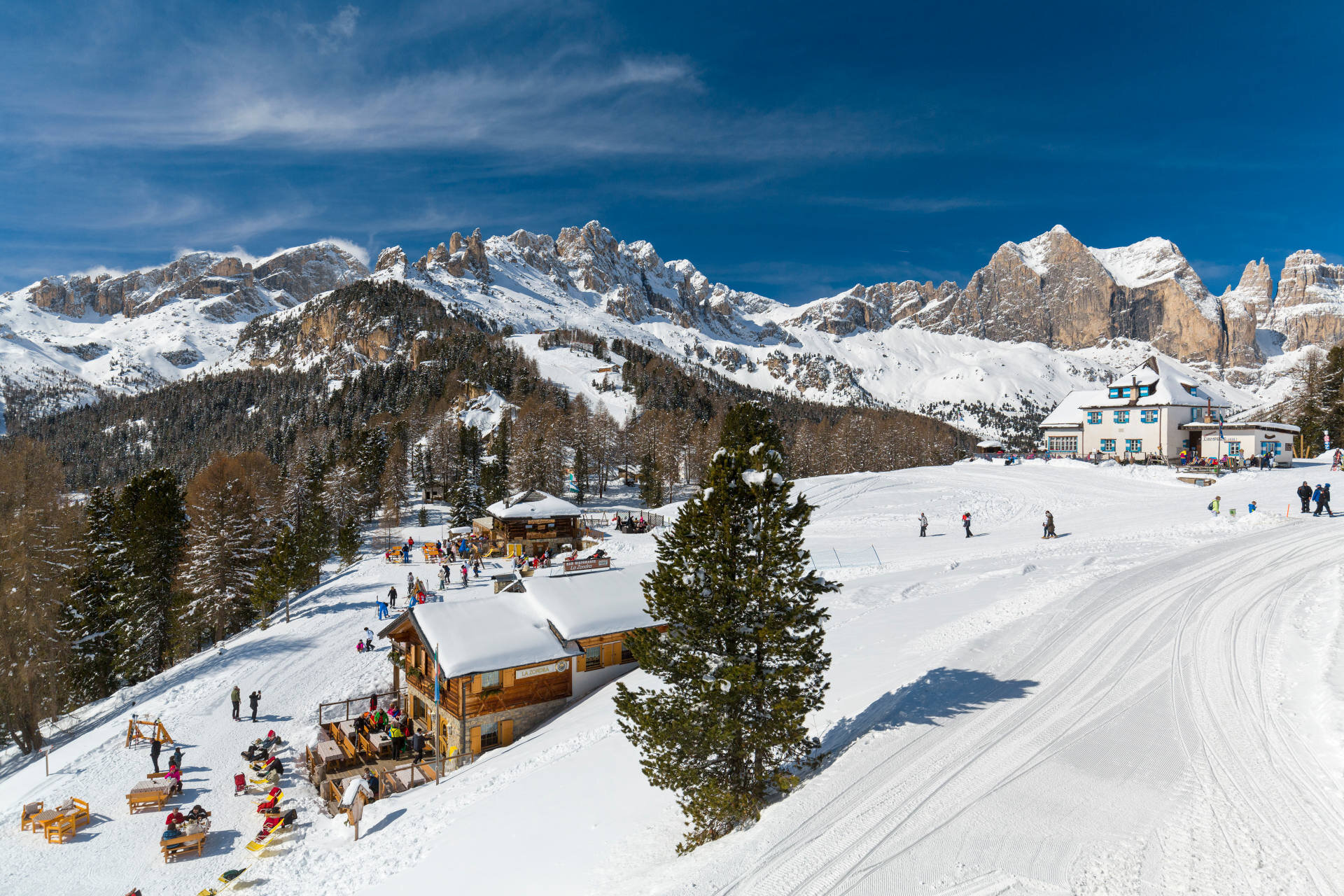 Punto panoramico Ciampedie Catinaccio