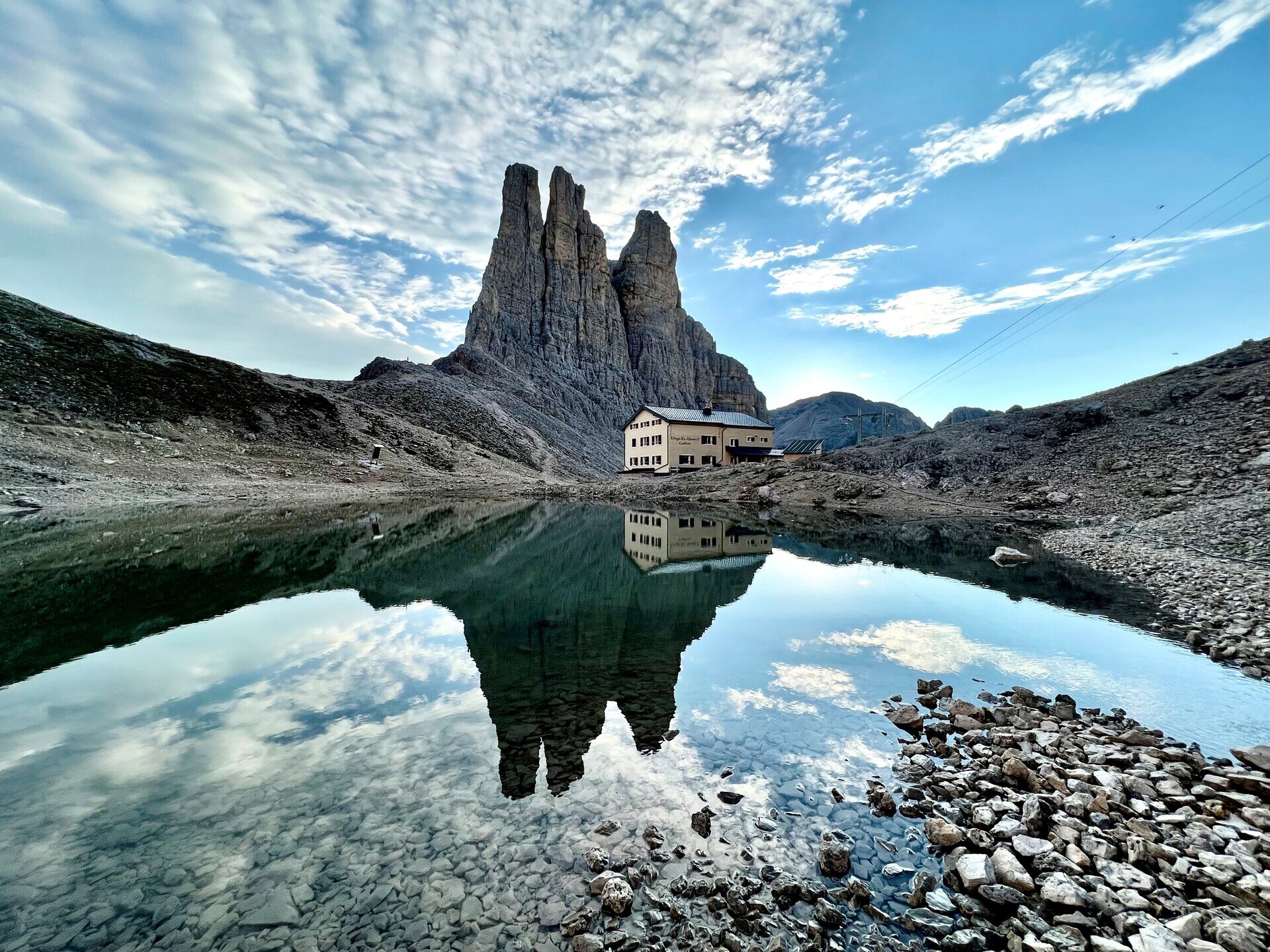 Rifugio Re Alberto I°   Gartlhütte